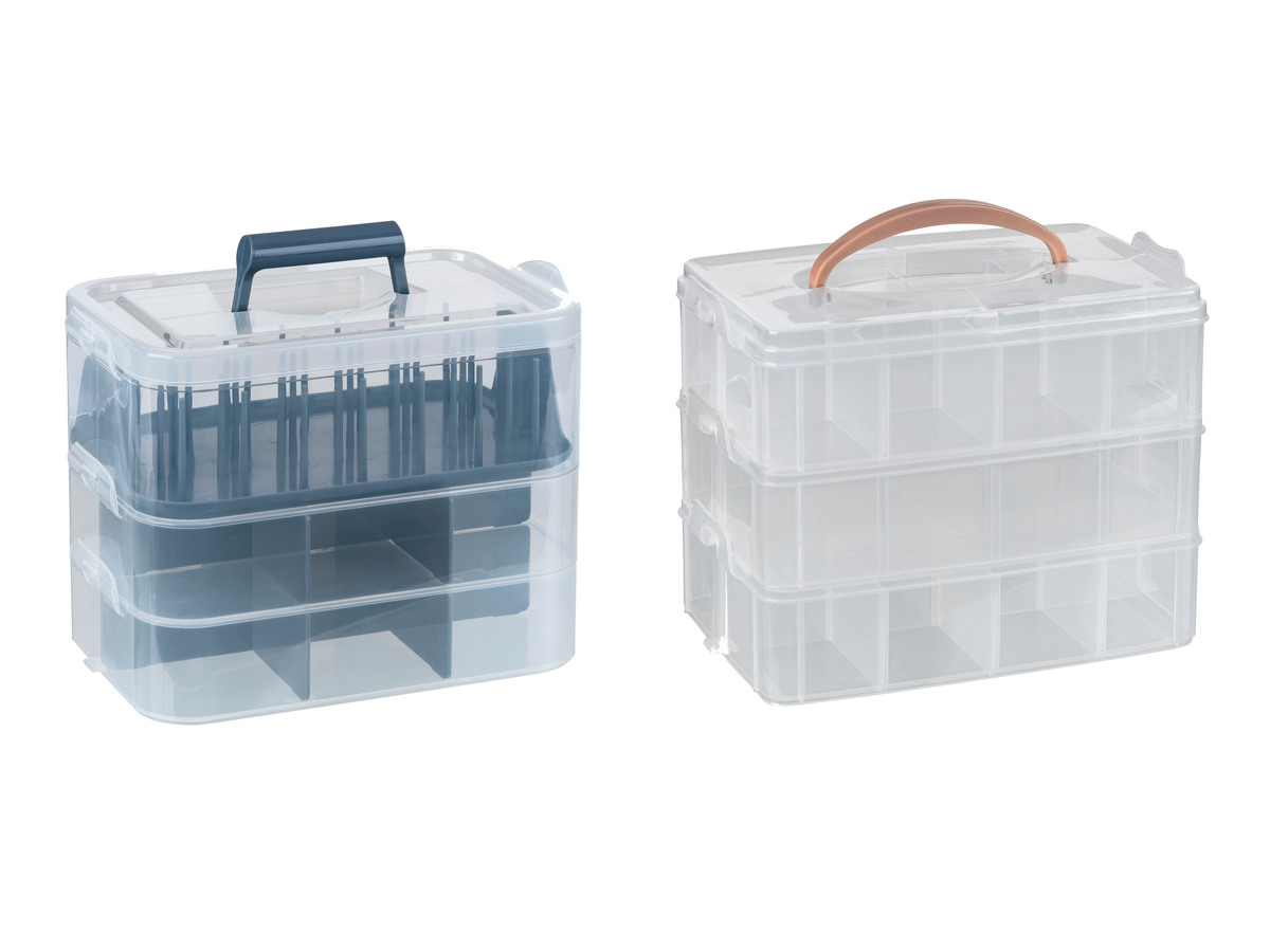 Bild 1 von crelando® Näh- und Sortierbox, mit 3 Etagen