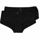 Bild 1 von Linda Damen-Hipster Stretch 2er-Pack, Schwarz, M