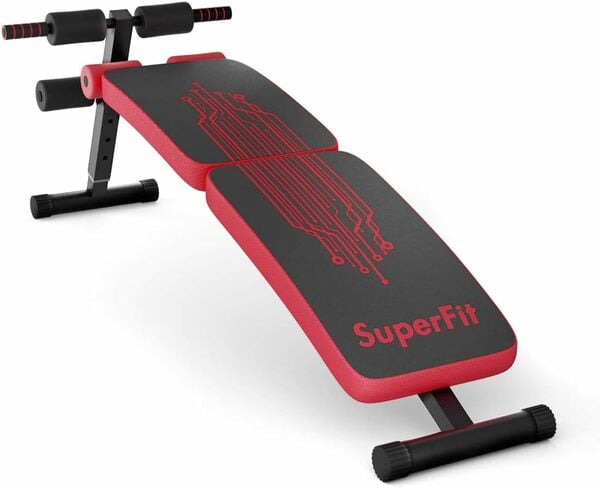 Bild 1 von COSTWAY Sit Up Bank klappbar, Ab Bauchtrainer Bench