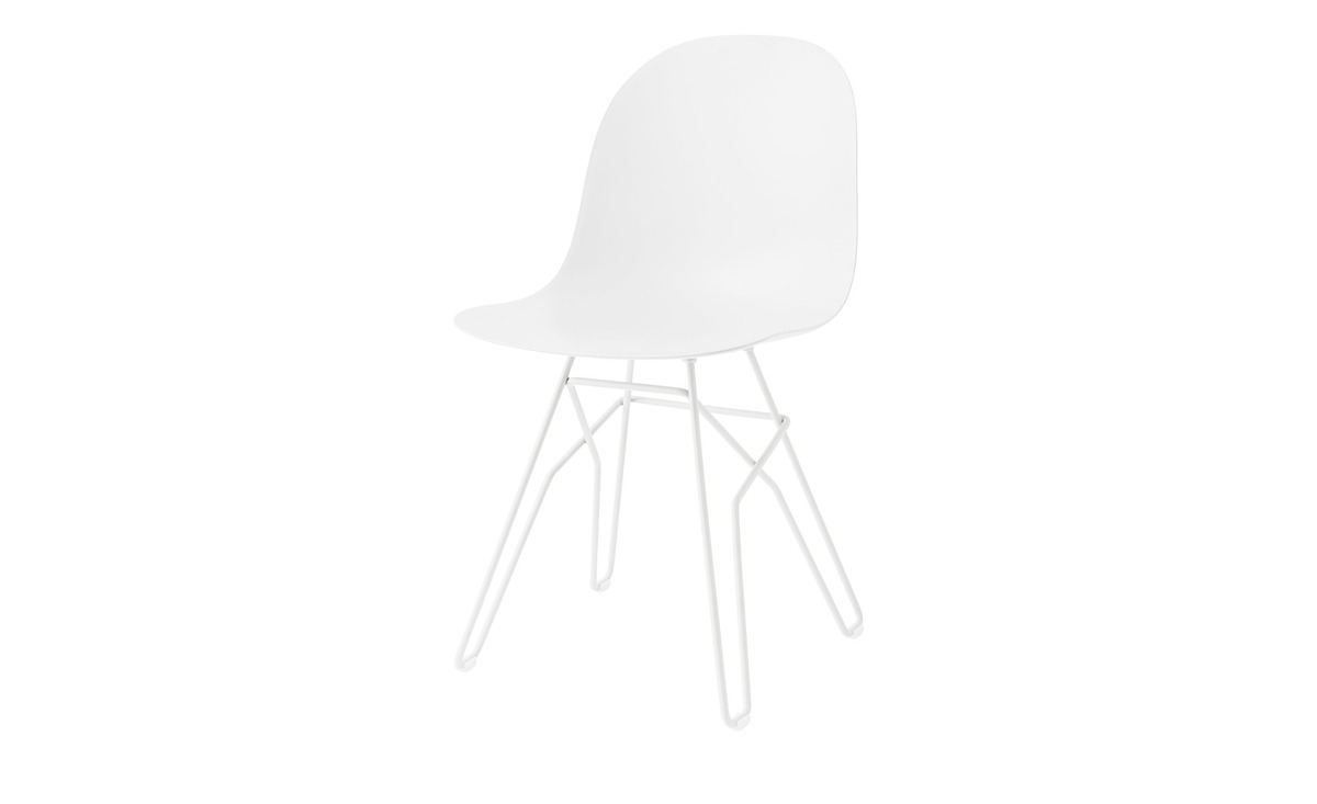Bild 1 von Connubia Schalenstuhl  Academy weiß Maße (cm): B: 44,5 H: 84 T: 51 Stühle