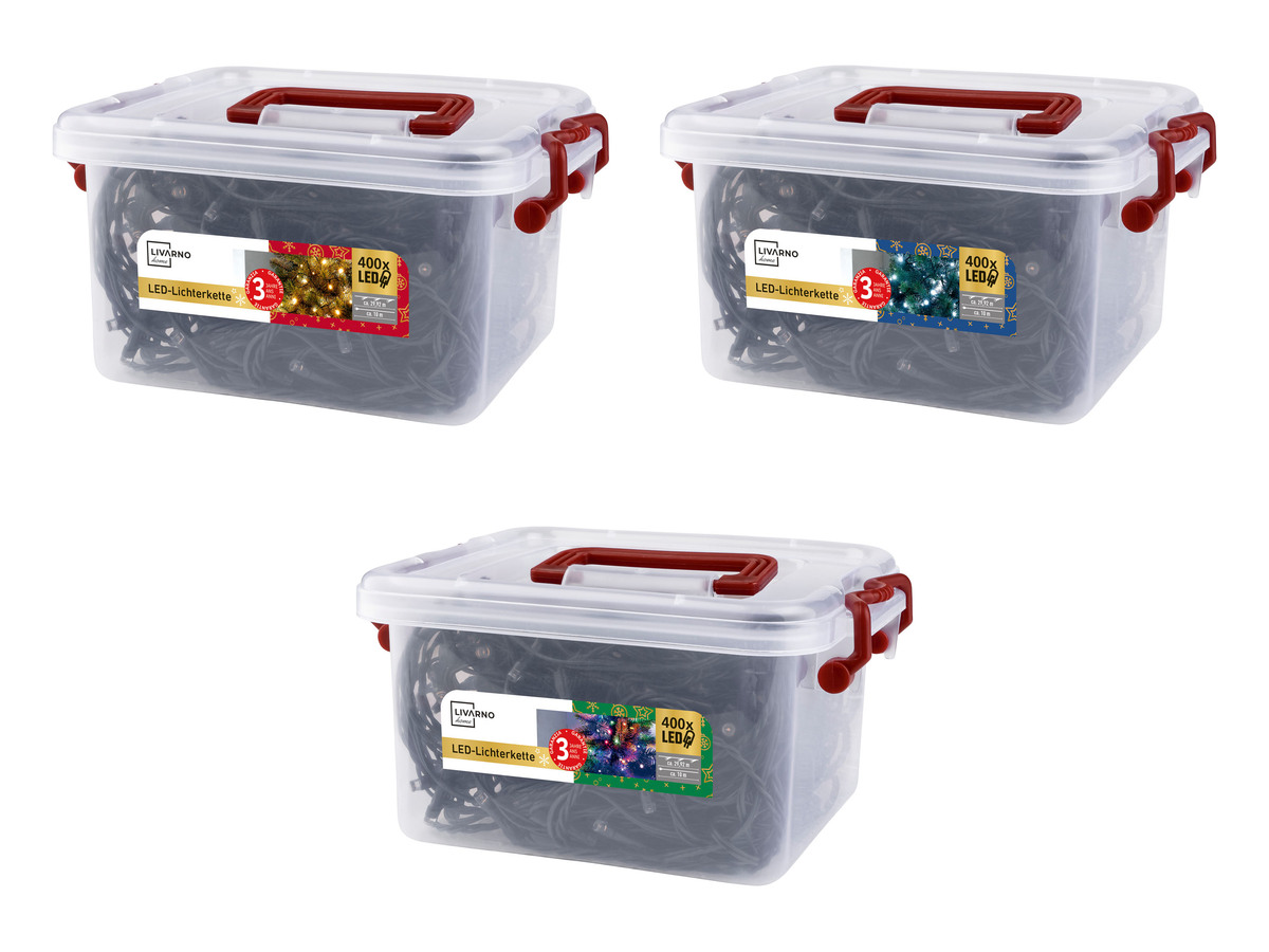 Bild 1 von LIVARNO home LED-Lichterkette, 400 LEDs, L 39,92 m