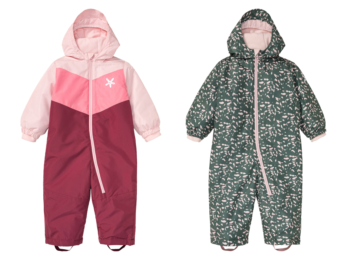 Bild 1 von lupilu® Baby Kleinkinder Mädchen Schneeoverall, warm gefüttert