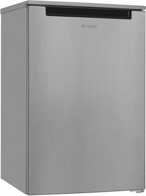 Bild 1 von exquisit Kühlschrank KS15-V-040D inoxlook, 85,5 cm hoch, 54,5 cm breit