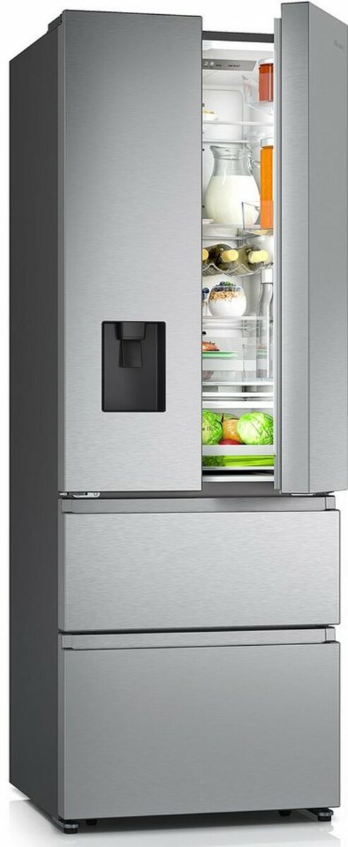 Bild 1 von Hisense French Door RF632N4WIE, 200 cm hoch, 70 cm breit