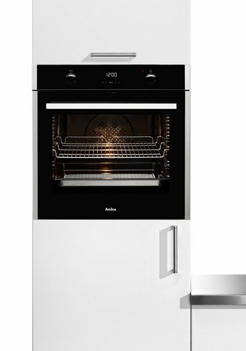 Bild 1 von Amica Einbaubackofen EBX 943 700 E, mit Teleskopauszug nachrüstbar, Steam Clean, XXL-Garraum