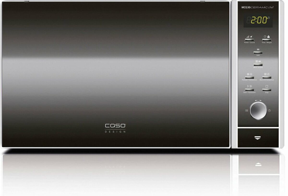 Bild 1 von Caso Mikrowelle 3371 MCG 30 Ceramic Chef, Grill, Heißluft, Mikrowelle, 30 l