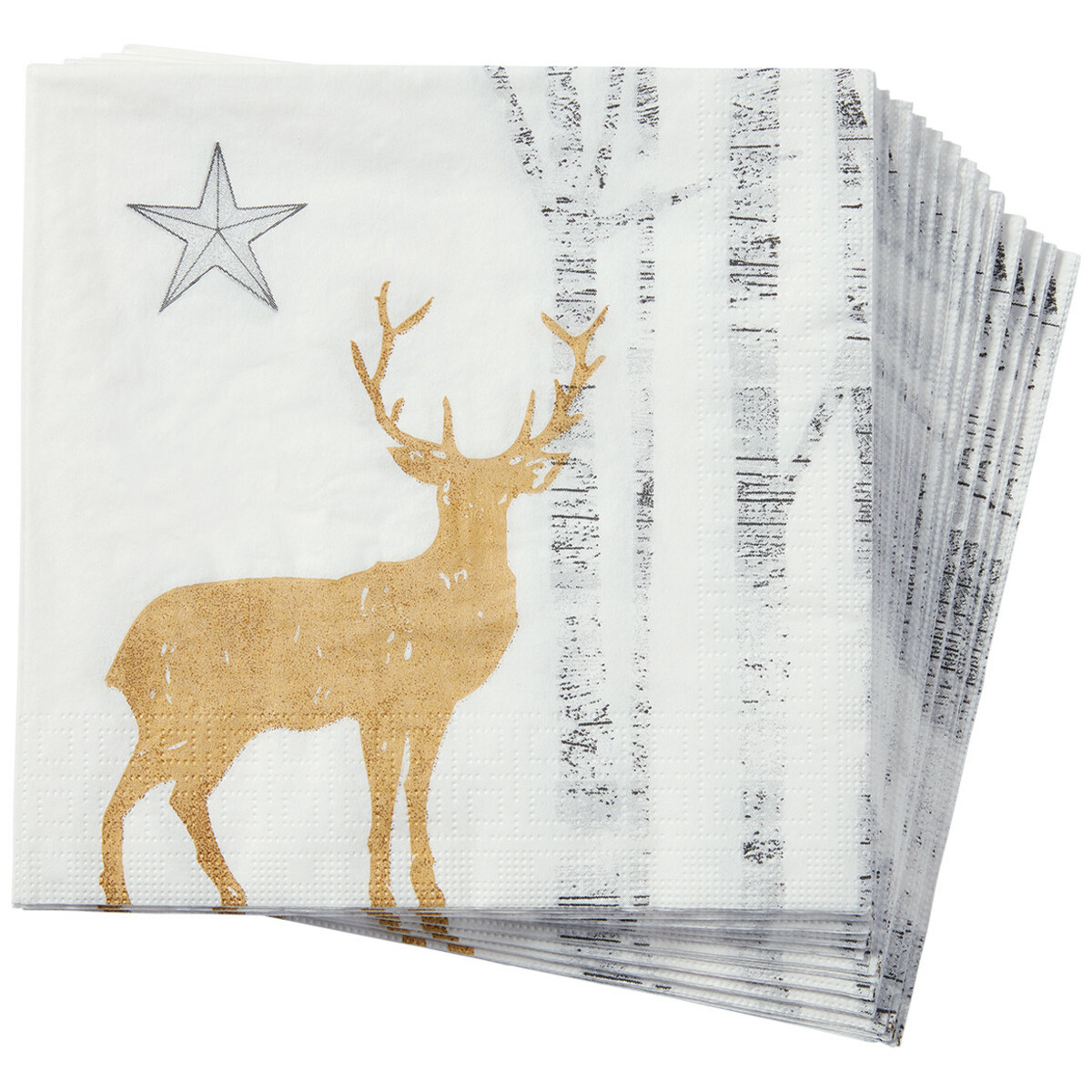 Bild 1 von 20 Servietten mit Winter-Motiv