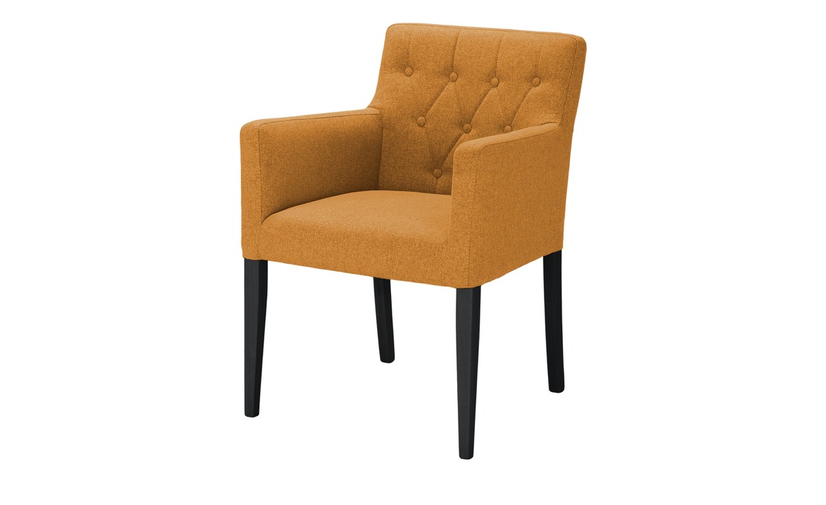 Bild 1 von smart Armlehnstuhl gold Maße (cm): B: 61 H: 83 T: 65 Stühle