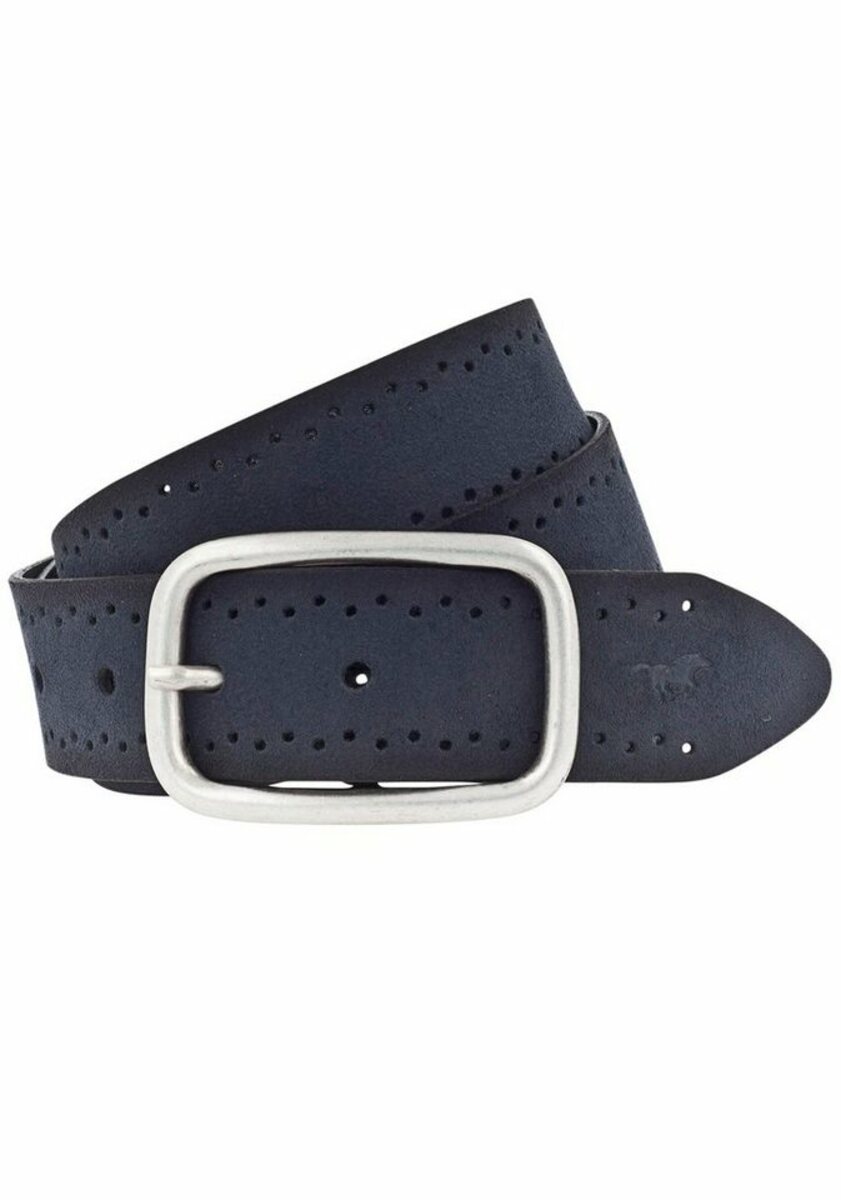 Bild 1 von MUSTANG Ledergürtel Robustes, genarbtes Rindsleder mit Lochstanzung