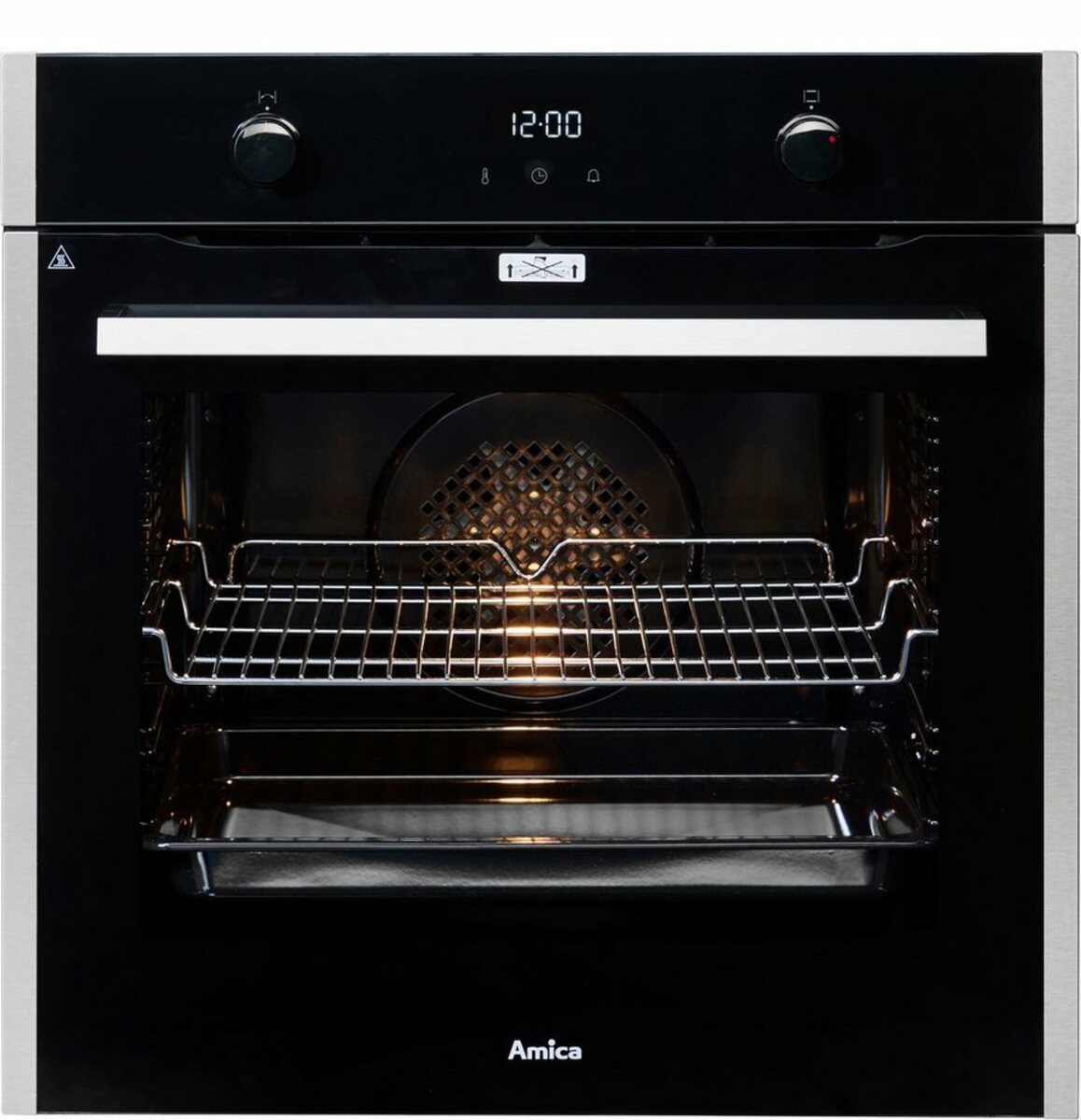 Bild 1 von Amica Einbaubackofen EBPX 946 710 E, mit Teleskopauszug nachrüstbar, Pyrolyse-Selbstreinigung