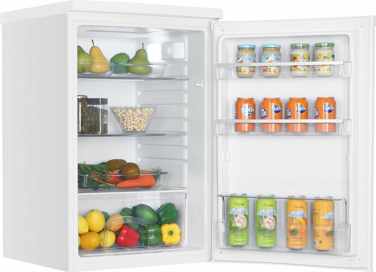 Bild 1 von Hanseatic Kühlschrank HKS8555EW-2, 85 cm hoch, 55 cm breit