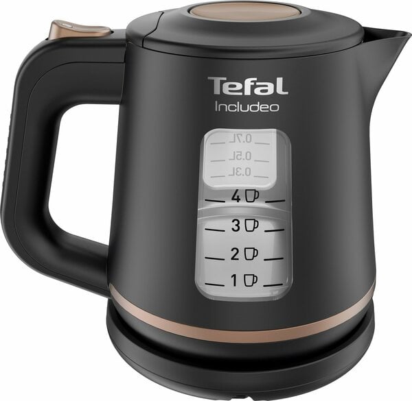 Bild 1 von Tefal Wasserkocher KI5338 Includeo, 1 l, 2400 W, Anti-Rutsch-Griff, Wasserstandsanzeige, herausnehmbarer Filter