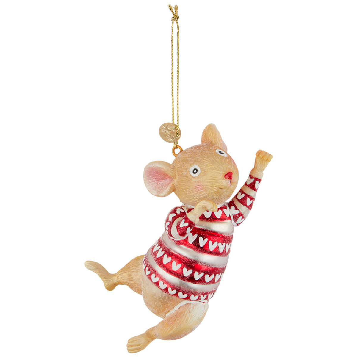 Bild 1 von Baumschmuck Maus mit Glitzer