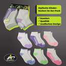Bild 4 von Athletech 6 Paar Low-Cut-Sportsocken für Kinder 3-5 Jahre bis Gr. 34 Pastellfarben