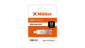 Müller USB-Stick 3.0 / 32GB OTG-Line 2in1