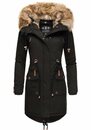 Bild 1 von Navahoo Wintermantel Rosinchen stylischer Damen Winter Baumwollparka mit Kunstfell