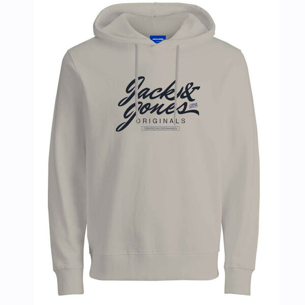 Sweat à Capuche Jack & Jones Jorsplit AOP - Homme, Coupe Normale, Manches Longues, Imprimé De Marque - Look Décontracté