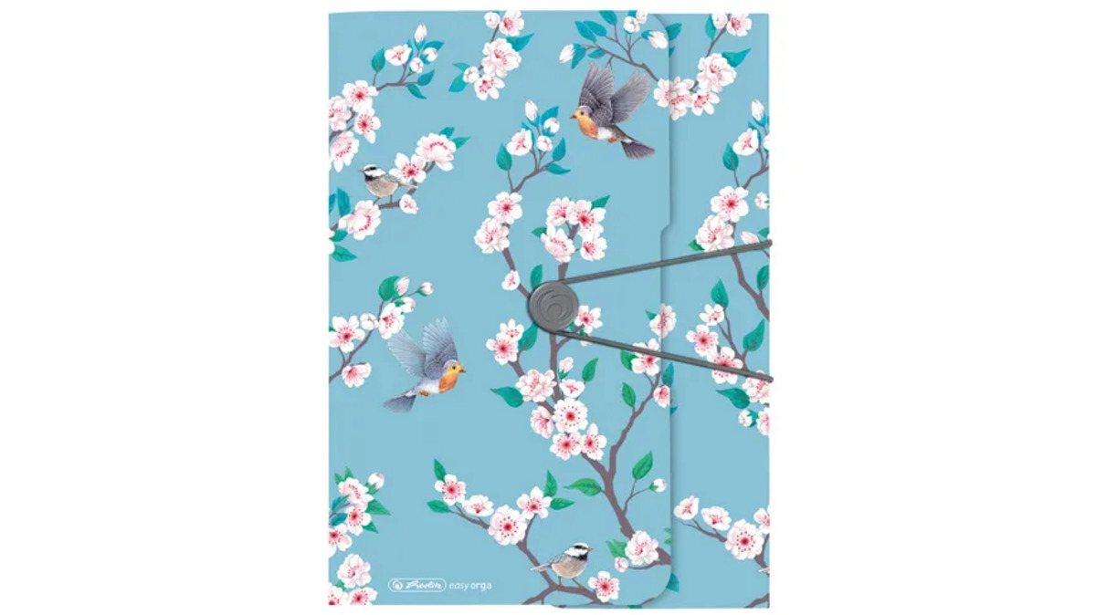 Bild 1 von herlitz Gummizugmappe PP A4 Ladylike Birds