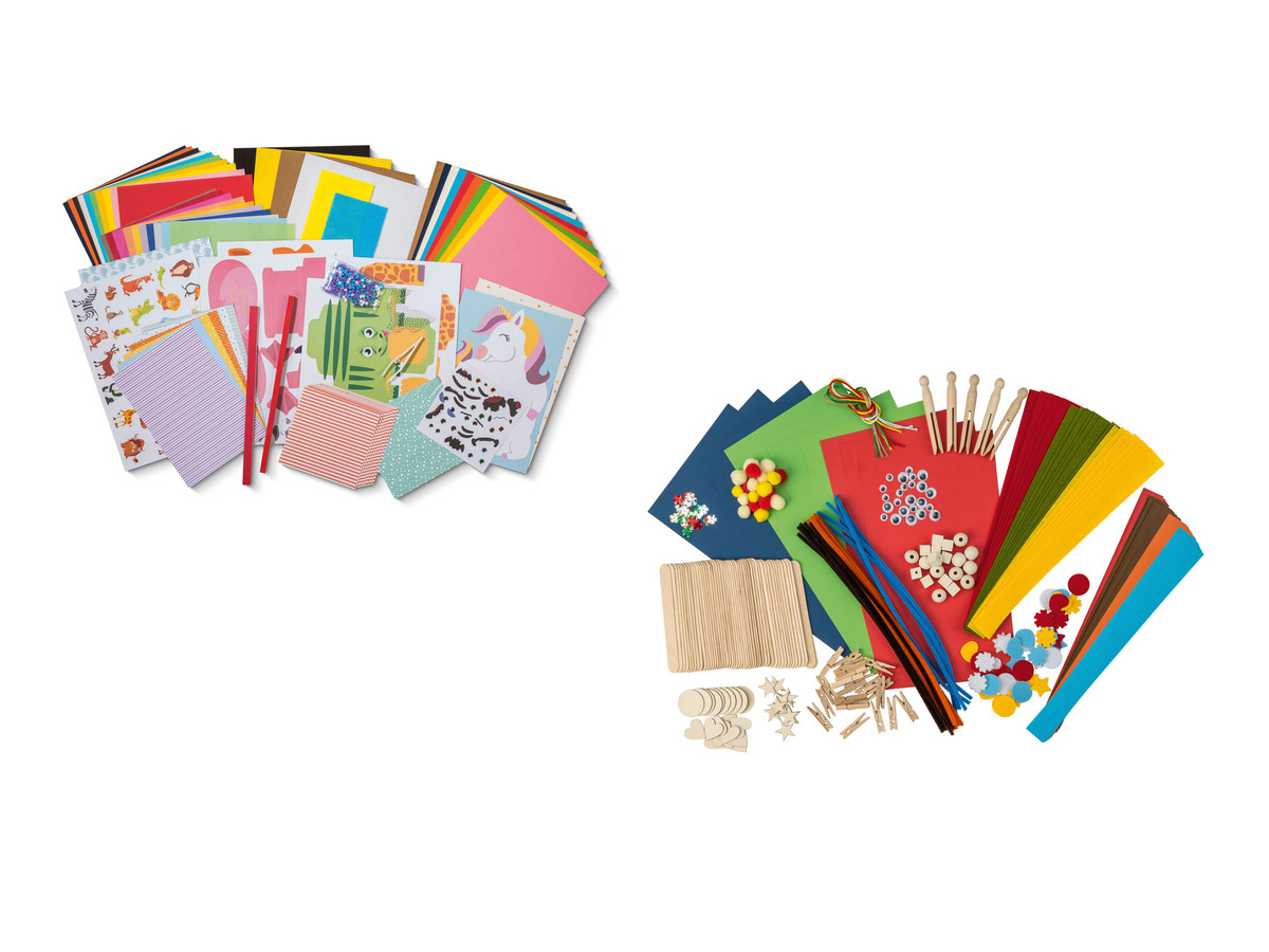 Bild 1 von crelando® Jumbo Bastelset, für jede Menge Bastelspaß