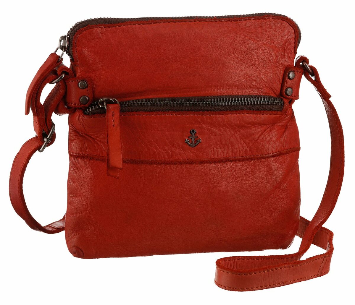 Bild 1 von HARBOUR 2nd Umhängetasche Taliza, aus Leder mit typischen Marken-Anker-Label und Schmuckanhänger