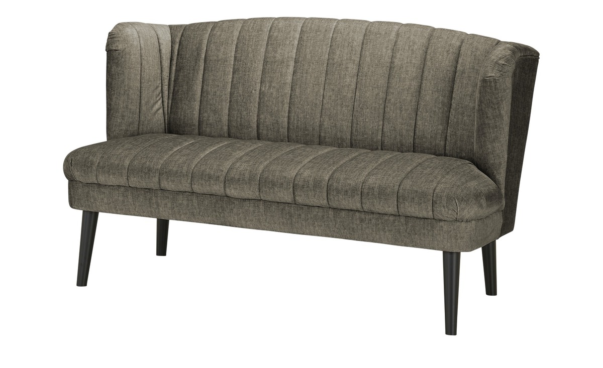 Bild 1 von Twist Küchensofa  Velours meliert Rina braun Maße (cm): B: 156 H: 92 T: 76 Bänke