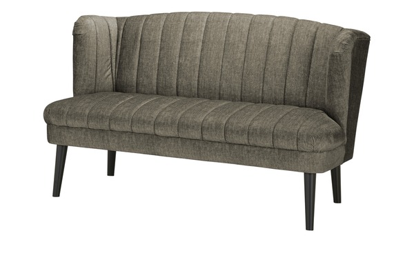 Bild 1 von Twist Küchensofa  Velours meliert Rina braun Maße (cm): B: 156 H: 92 T: 76 Bänke