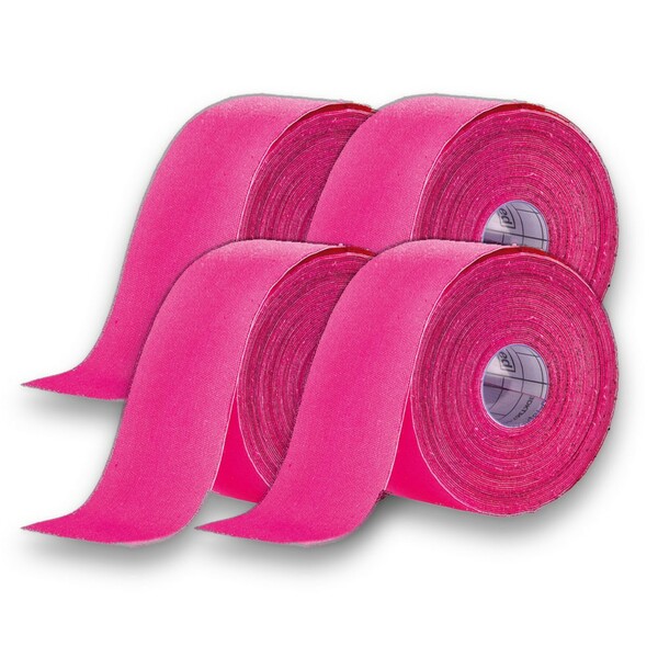 Bild 1 von Sensomed XXL Physio-Tape, Pink, 4er-Set