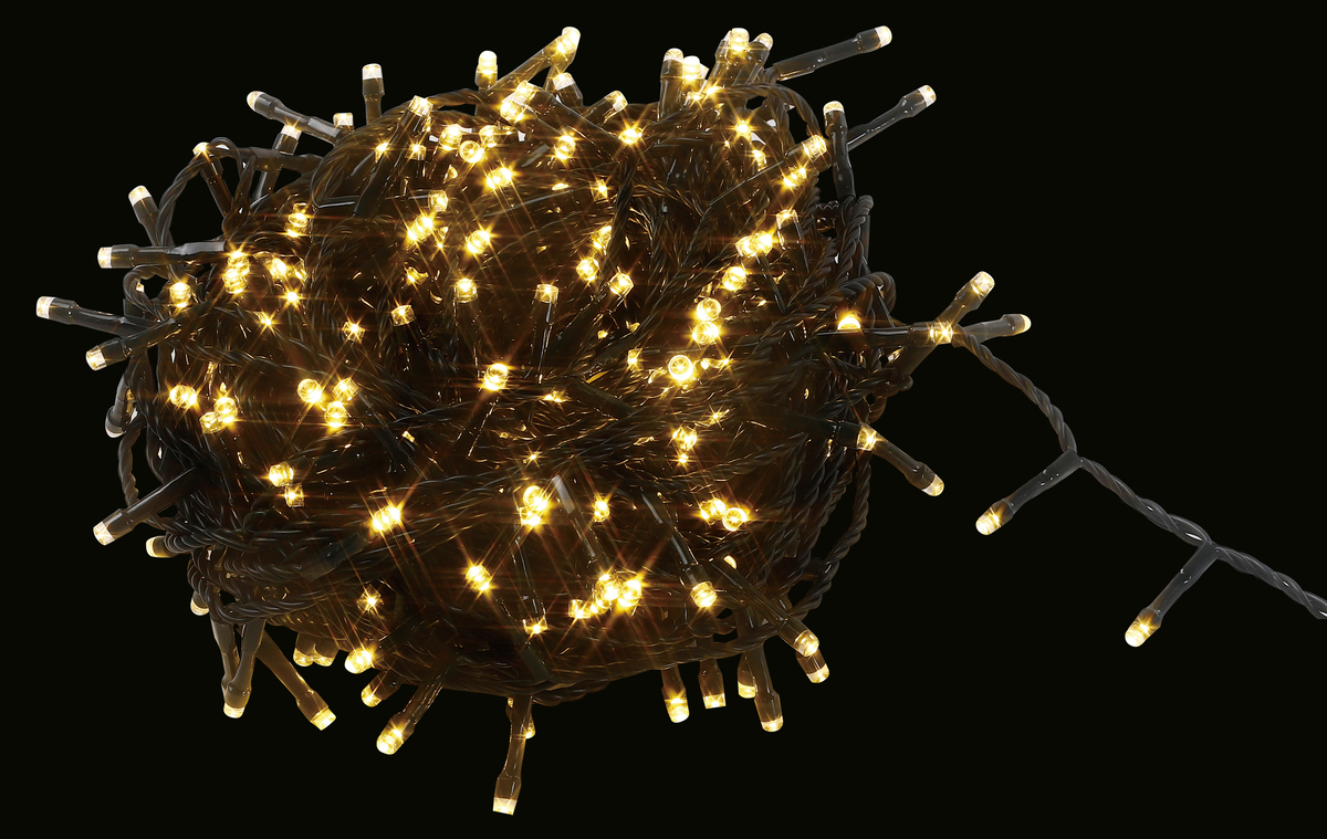 Bild 2 von HC Home & Living LED 600 Lichterkette warmweiß