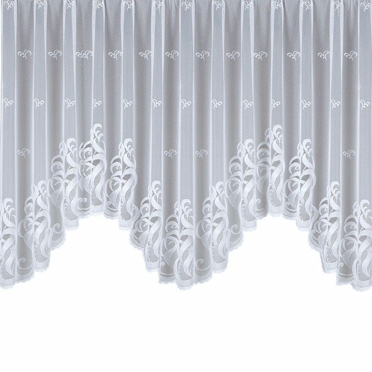 Bild 1 von Fensterstore Lauren, 145x300 cm, weiß