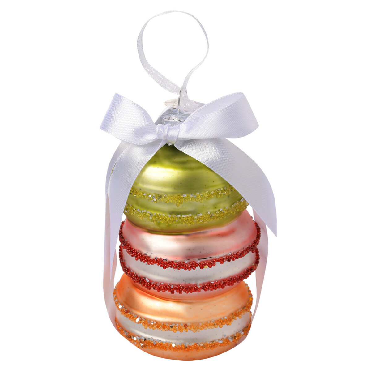 Bild 1 von Baumschmuck Macarons mit Schleife