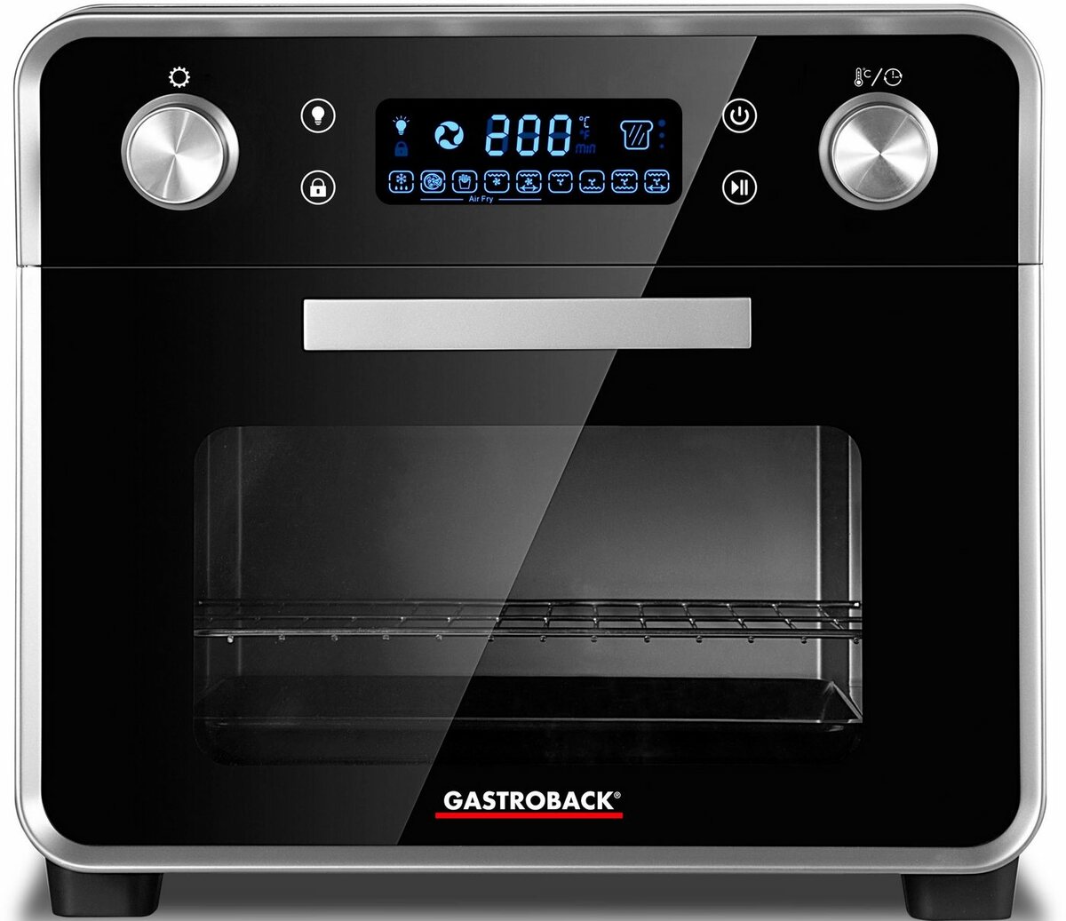 Bild 1 von Gastroback Minibackofen DESIGN OFEN AIR FRY & PIZZA 42815