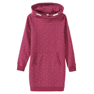 Mädchen Sweatkleid mit Kapuze