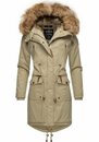 Bild 1 von Navahoo Wintermantel Rosinchen stylischer Damen Winter Baumwollparka mit Kunstfell