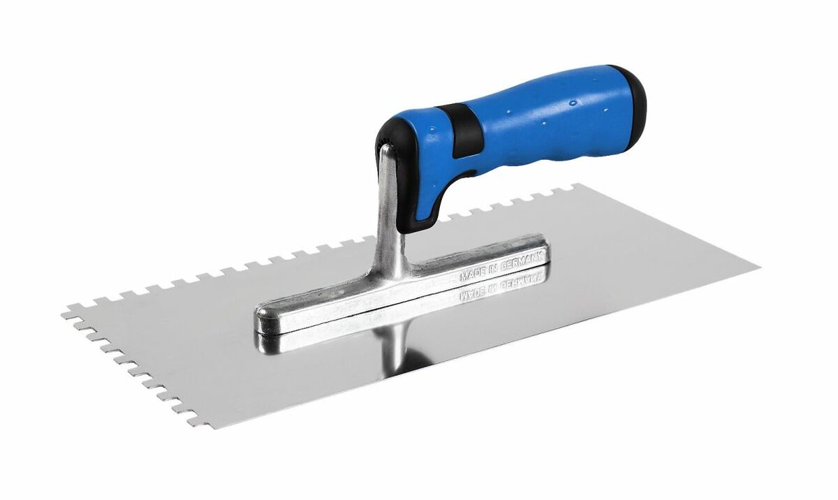 Bild 1 von TECTOOL TT Glättekelle E6, rostfrei, 2K, 280x130x0,7mm