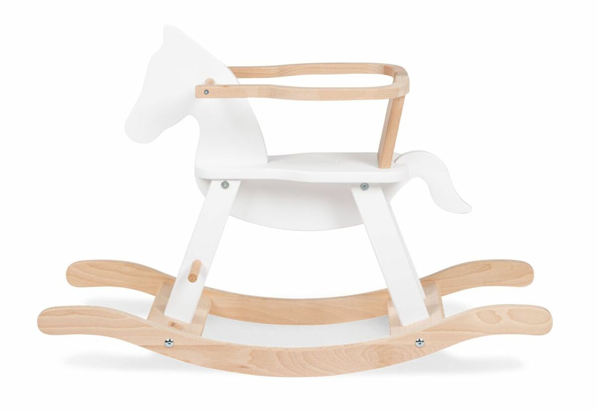 Bild 1 von Pinolino Schaukelpferd weiß/natur Kinderpferd