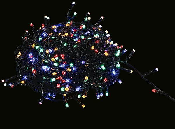 Bild 2 von HC Home & Living LED 600 Lichterkette bunt