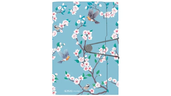 Bild 1 von herlitz Fächermappe PP A4 12 Fächer Ladylike Birds