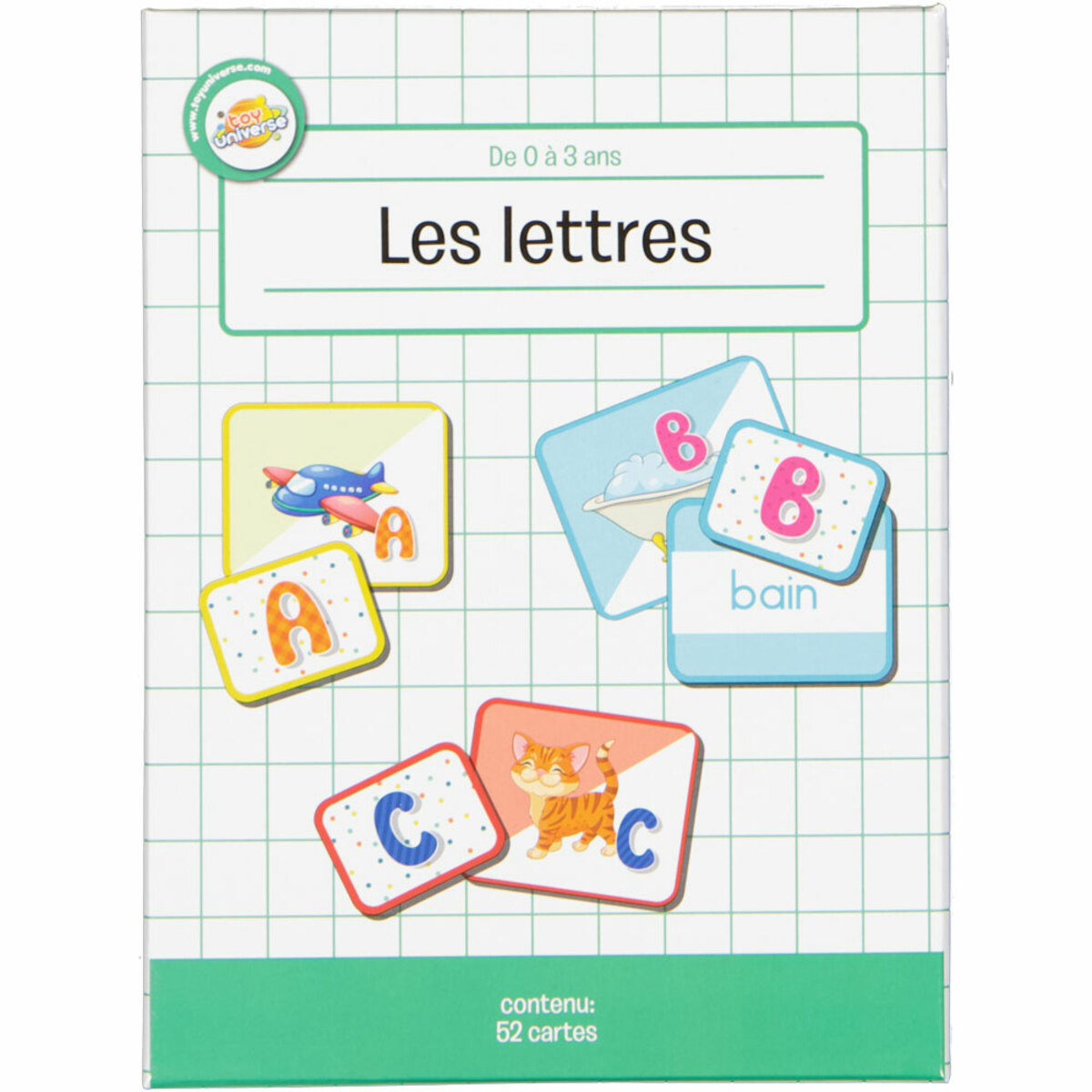 Bild 1 von Lernspiel, Weiß, ONE SIZE