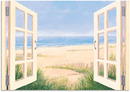 Bild 1 von Artland Wandbild "Fensterblick Frühlingsmorgen", Fensterblick, (1 St.), als Alubild, Leinwandbild, Wandaufkleber oder Poster in versch. Größen