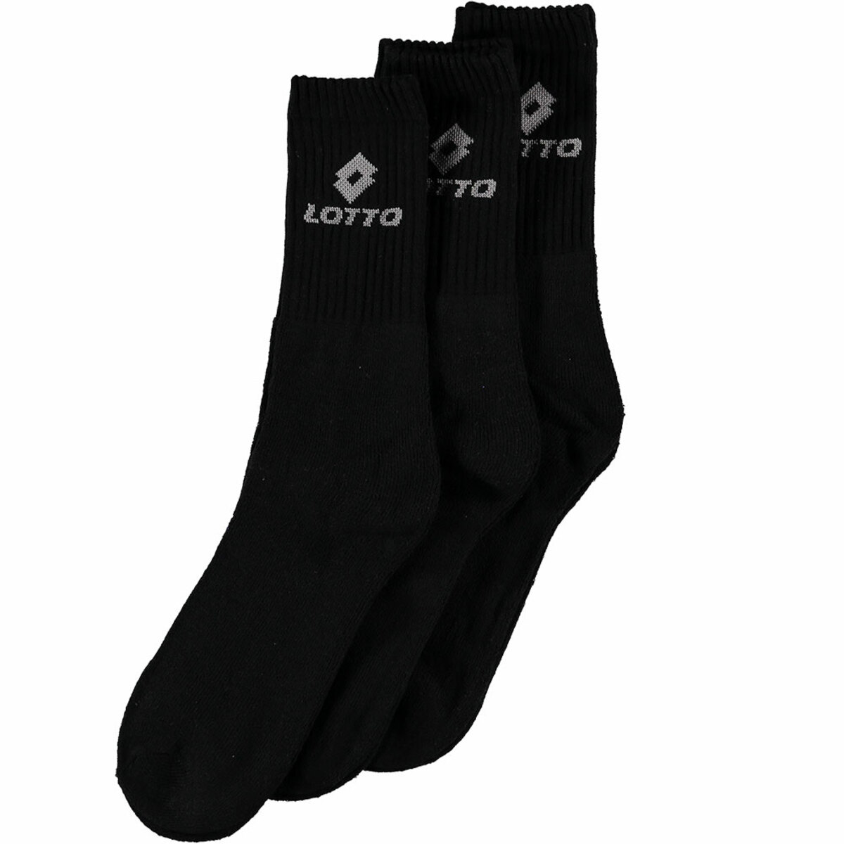 Bild 1 von Herren Sportsocken Lotto Stretch, Schwarz, 39/42