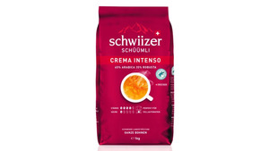 Schwiizer Schüümli Kaffeebohnen Crema Intenso
