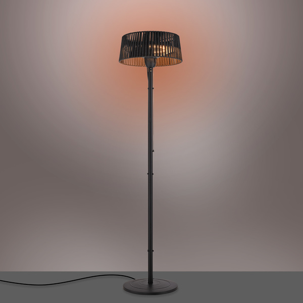 Bild 4 von LeuchtenDirekt Standheizstrahler GLOW, 1500W, mit Zugschalter und Kippschutzschalter, IP44