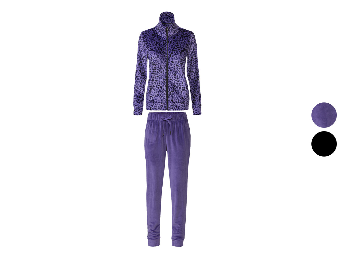 Bild 1 von esmara® Damen Hausanzug, 2-tlg. aus weicher Nicki-Qualität