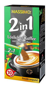 Löslicher Kaffee 2in1 140g