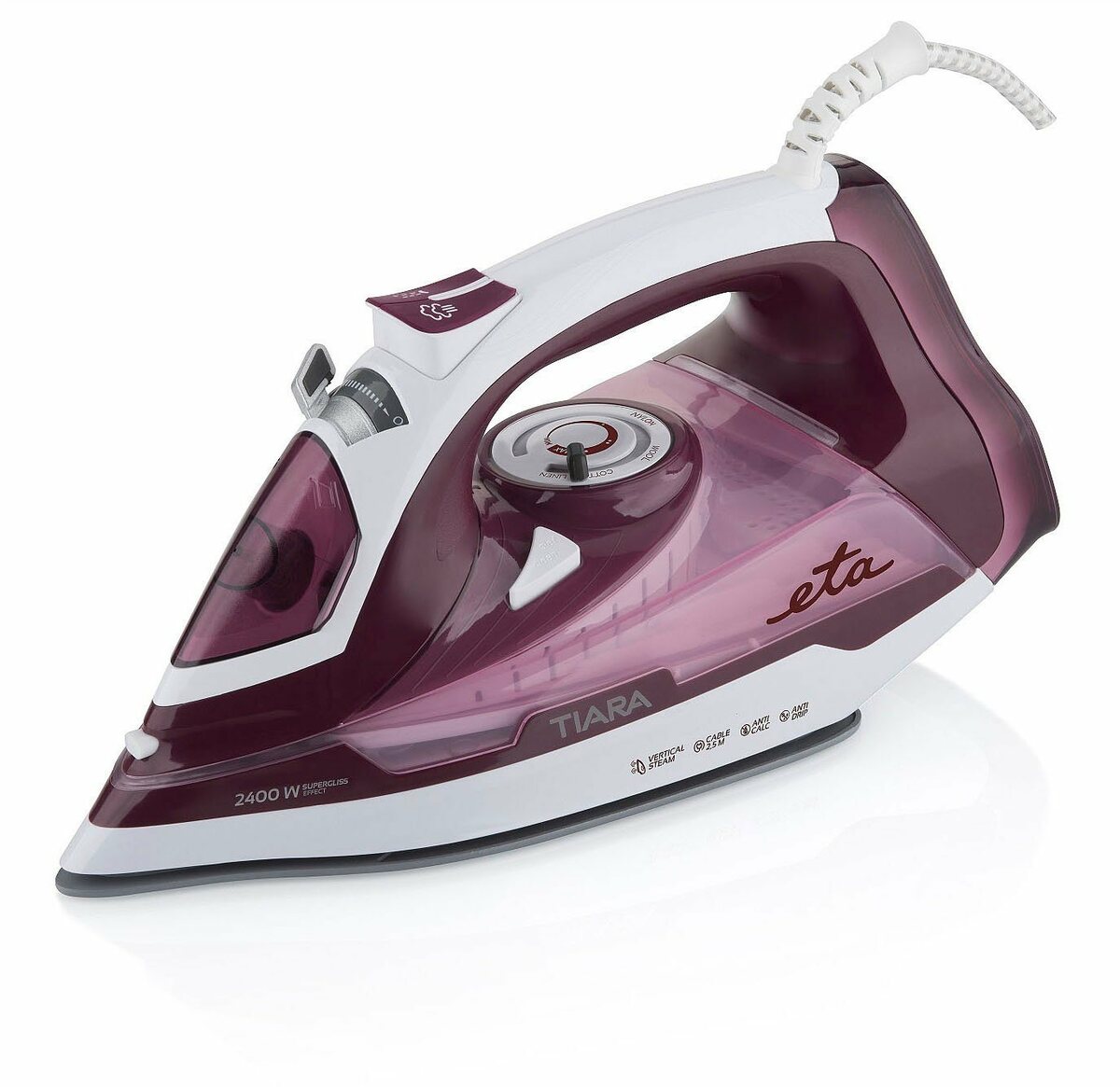 Bild 1 von eta Dampfbügeleisen Tiara II, ETA126990000, 2400 W