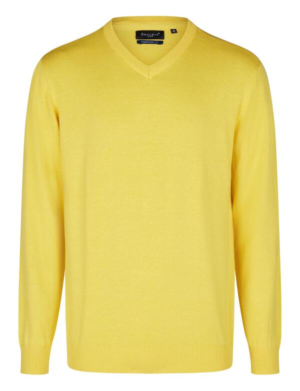 Bild 1 von Bexleys man - Basic Pullover mit V-Ausschnitt