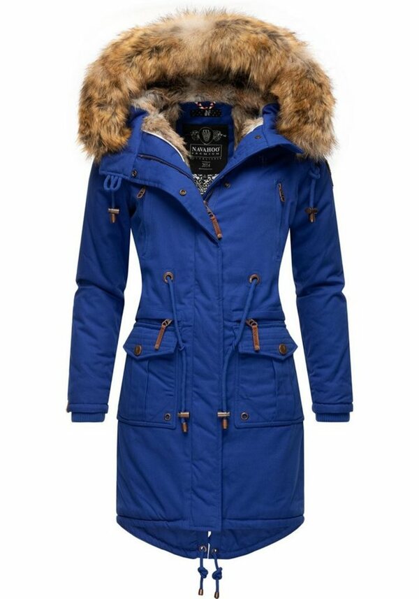 Bild 1 von Navahoo Wintermantel Rosinchen stylischer Damen Winter Baumwollparka mit Kunstfell