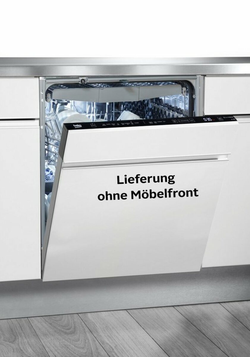 Bild 1 von BEKO vollintegrierbarer Geschirrspüler, BDIT38530D, 9,5 l, 16 Maßgedecke, XXL-Geschirrspüler