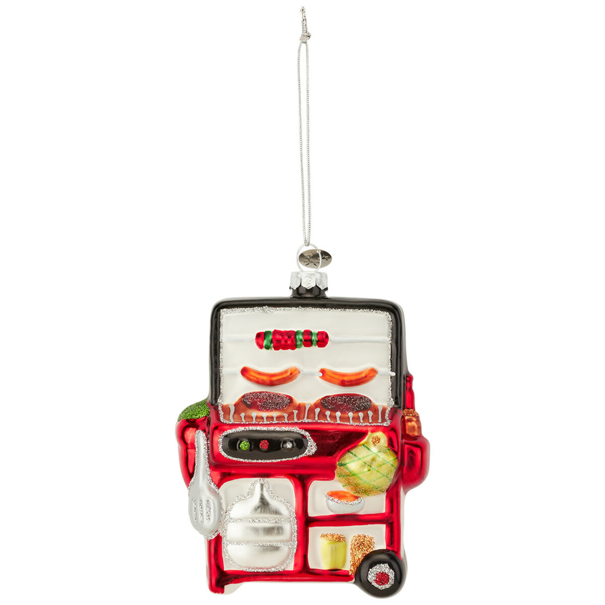 Baumschmuck Grill mit Würstchen von Ernstings Family ansehen!
