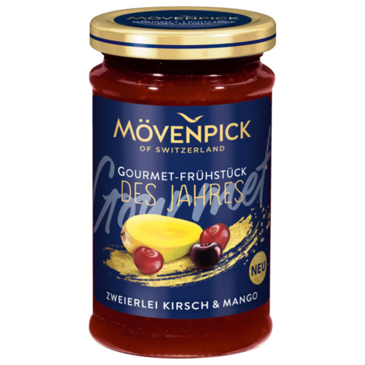 Bild 1 von Mövenpick Fruchtaufstrich 'Kirsche-Mango' 250g